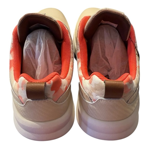 Exatek Anubis Women’s Cream and Coral Golf Shoes - Picture 5 of 12